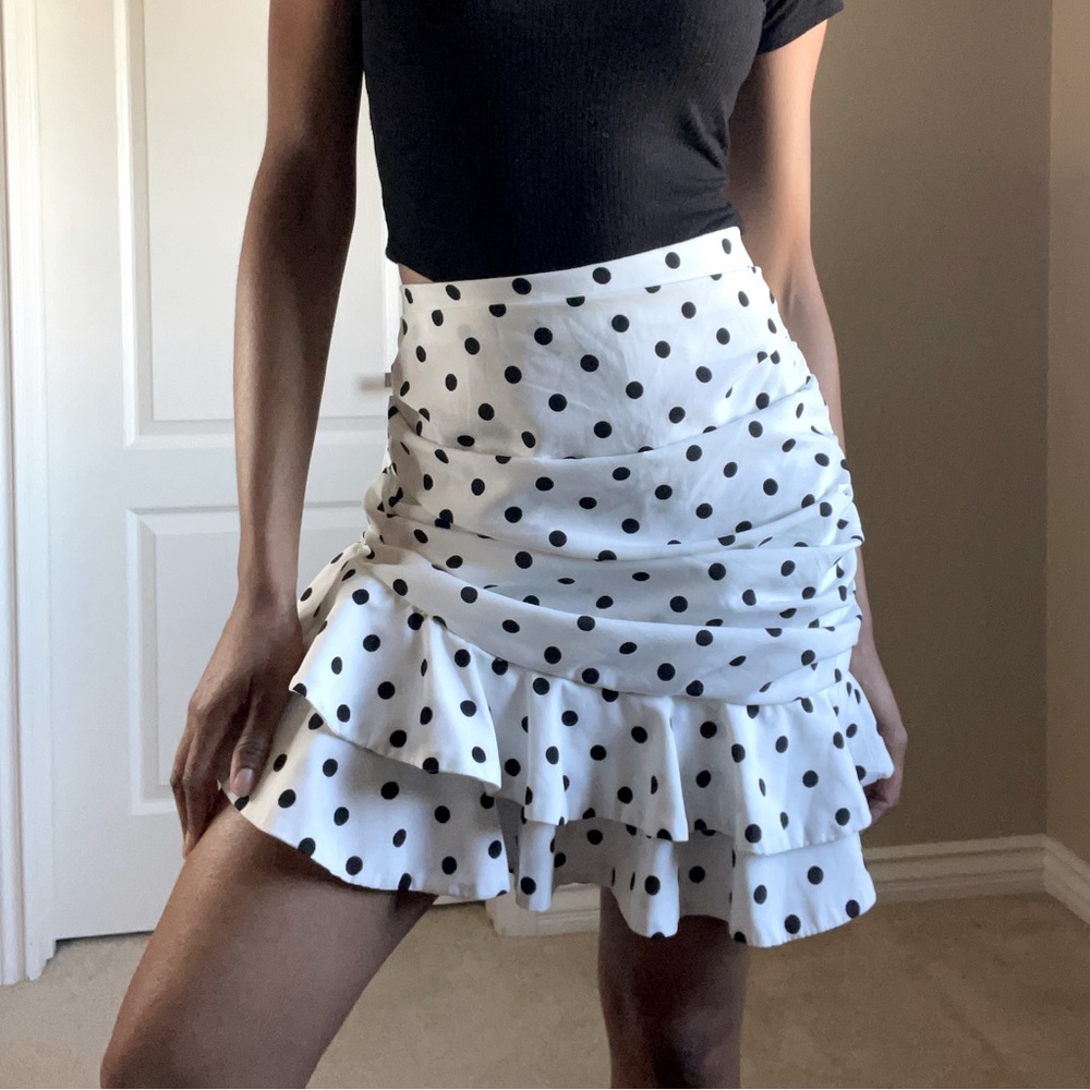 Polkadot skirt
